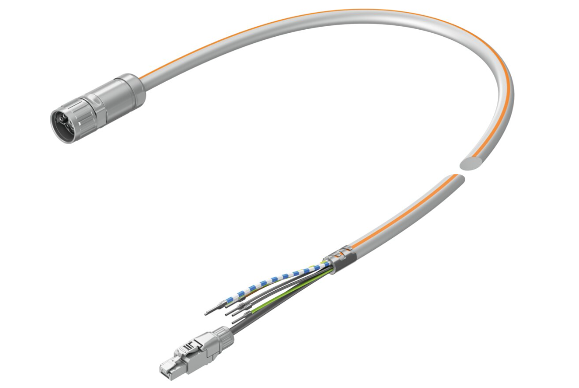 费斯托 编码器一体电缆 NEBM-M23G15-EH-20-Q10N-R3LEG14